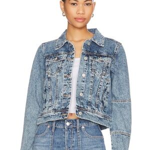 Free People Blue Jean Jacket